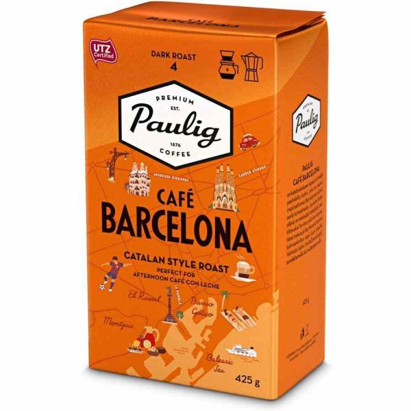 Café Paulig Barcelona: Desfrute do melhor café online, feito com grãos de alta qualidade. Aroma rico e sabor incomparável. Compre agora!