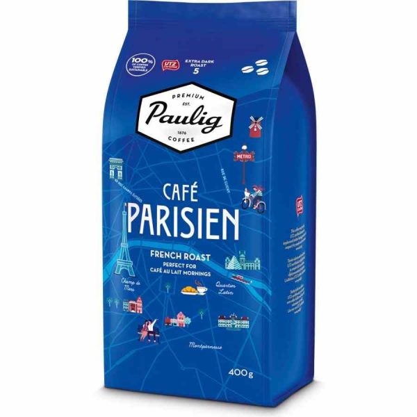 Café Parisien Paulig de alta qualidade para comprar online - aroma parisiense refinado e sabor requintado. Adquira já este café premium!