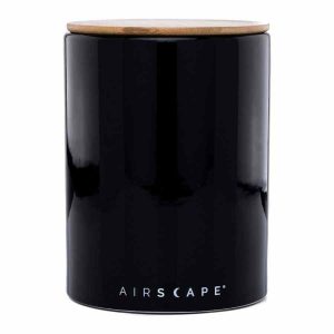 Recipiente de cerâmica Airscape® planetário, obsidiana - Para armazenamento de alta qualidade. Resistente e de design moderno para comprar online.