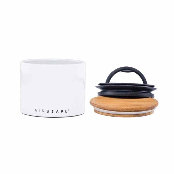 Recipiente de armazenamento de cerâmica Planetary Design Airscape®, floco de neve - Mantenha os seus alimentos frescos por mais tempo com estilo único de flocos de neve. Ideal para a cozinha!
