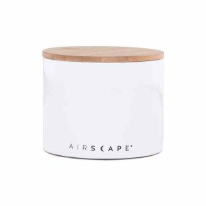 Recipiente de armazenamento de cerâmica Planetary Design Airscape® para preservar o aroma do café, padrão floco de neve