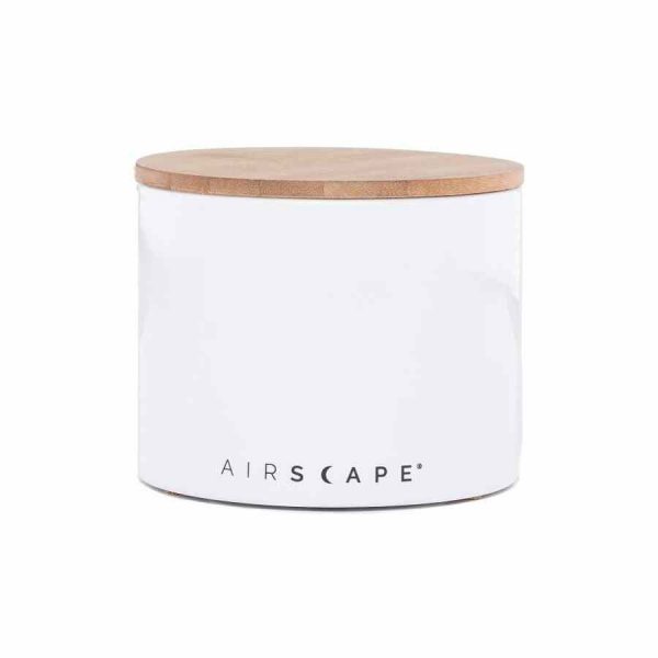 Recipiente de armazenamento de cerâmica Planetary Design Airscape® para preservar o aroma do café, padrão floco de neve