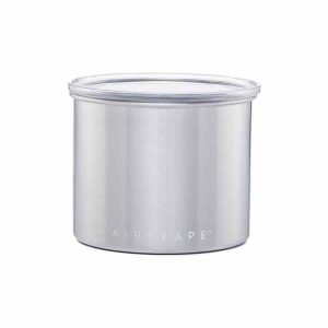Recipiente de armazenamento em aço inoxidável Airscape® Classic Design Planetário, aço escovado - Organização de cozinha elegante e durável +#+