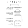 Recipiente de armazenamento em aço inoxidável Airscape® Classic Design Planetário, Carvão - Mantenha seus alimentos frescos por mais tempo. Ideal para a sua cozinha!