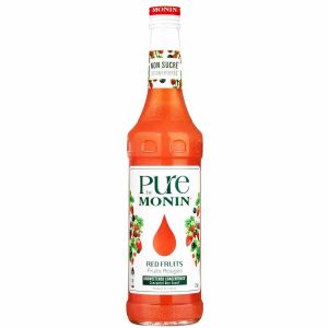 Xarope Monin Frutas Vermelhas Sem Açúcar 700 ml - Ideal para bebidas saudáveis e saborosas. Compre online agora e desfrute de qualidade premium!