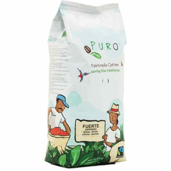 Grãos de café puros e fortes de 1 kg - Desfrute de café premium torrado na perfeição para um aroma e sabor irresistíveis.