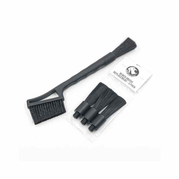 Conjunto de 3 cerdas de substituição para moedor Rhino, duráveis e eficazes. Kit ideal para manter a sua escova em ótimo estado.