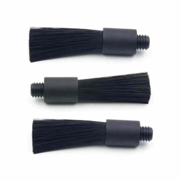 Cerdas de reposição em nylon resistente para moedor Rhino, conjunto de 3 peças, durabilidade superior para sua escova de limpeza.