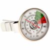 Termômetro de leite curto Rhinowares 130 mm para precisão na arte do café - Compre online e eleve sua experiência barista!