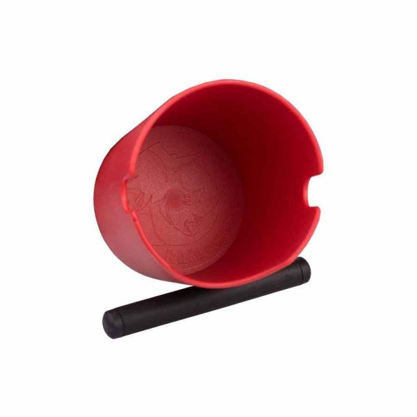 Caixa de detonação de tubo de resíduos Rhinowares preta - Solução de qualidade para resíduos de café. Ideal para uso profissional e doméstico.