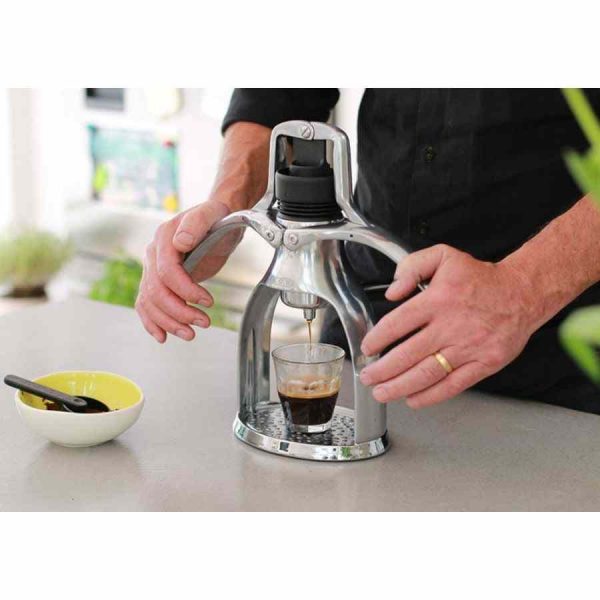 Máquina de café expresso manual ROK EspressoGC Classic, design elegante para o café perfeito em casa. Compre online e surpreenda-se!