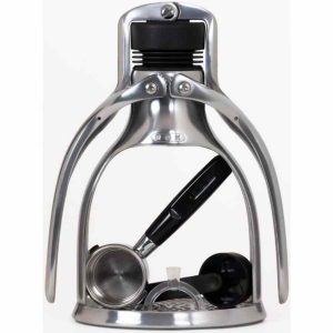 Máquina de café expresso manual ROK EspressoGC Classic para um café perfeito em casa. Café fresco e delicioso à distância de um clique!