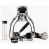Máquina de café expresso manual ROK EspressoGC, edição Explorer - Café de qualidade premium feito em casa. Ideal para os amantes de café exigentes!