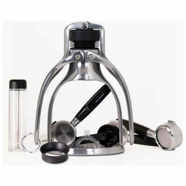 Máquina de café expresso manual ROK EspressoGC, edição Explorer - Café de qualidade premium feito em casa. Ideal para os amantes de café exigentes!