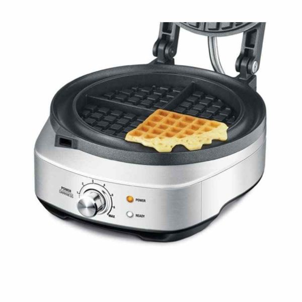 Máquina de Waffles Sage No-Mess - Prepare waffles perfeitos em casa! Design premium para pequenas limpezas. Compre já a sua!