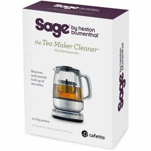 Conjunto de Limpeza para Máquina de Chá Sage, 4 Peças - Mantenha sua máquina de chá impecável com este kit de limpeza premium para chávenas perfeito. Ideal para manter a sua máquina em ótimo funcionamento. Compre agora!