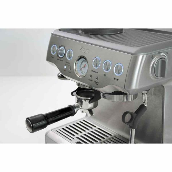 Máquina de café expresso Sage The Barista Express, prata - Preparação de café de alta qualidade em casa com esta máquina elegante e eficiente.