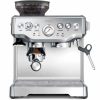 Máquina de café expresso Sage The Barista Express prata, elegância e qualidade para café perfeito em casa - compre online agora!