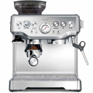 Máquina de café expresso Sage The Barista Express prata, elegância e qualidade para café perfeito em casa - compre online agora!