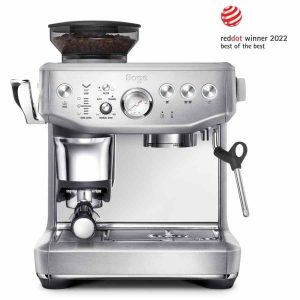 Prepare cafés excecionalmente deliciosos com a Máquina de Café Expresso Sage The Barista Express Impress™. Desfrute do melhor café em casa!