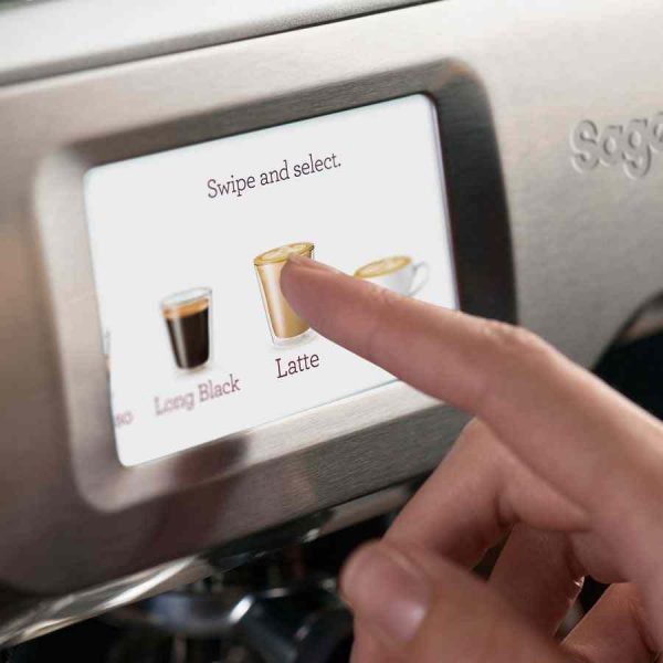 Máquina de café expresso Sage The Barista Touch com ecrã tátil para um café perfeito em casa - Compre online agora!