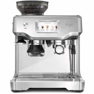Máquina de café expresso Sage The Barista Touch - Prepara café de alta qualidade em casa com facilidade e elegância.