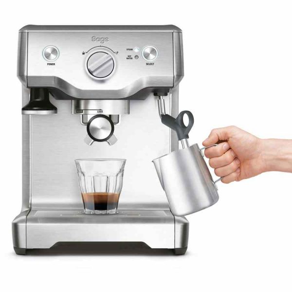 Máquina de café expresso Sage the Duo-Temp Pro, prata - Desfrute do café perfeito em casa com esta máquina de alta qualidade. Ideal para amantes de café exigentes.