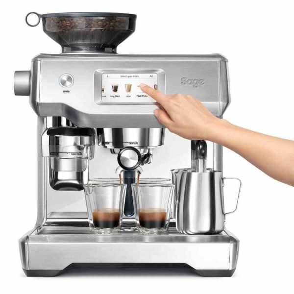 Cafeteira expresso Sage The Oracle Touch: prepare café perfeito em casa. Tecnologia avançada para verdadeiros amantes de café. Compre agora!
