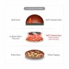 Forno Pizzaiolo Sage: prepare pizzas perfeitas em casa. Com tecnologia inteligente para um cozimento preciso e delicioso. Ideal para os amantes da pizza!