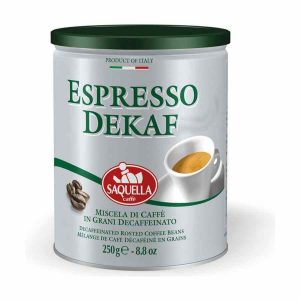Café Saquella Espresso Dekaf Sem Cafeína - Delicioso sabor sem cafeína para desfrutar a qualquer hora. Compre agora e saboreie o melhor café!