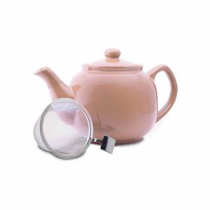 Bule de Cerâmica Shamila com Coador, 1,2 l - Elegância e praticidade para preparar o seu chá favorito em casa
