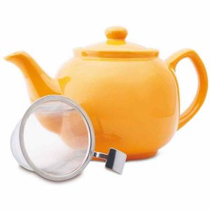 Bule de Cerâmica Shamila com Coador, 1,2 l - Desfrute de chá fresco com este elegante bule de alta qualidade. Compre online hoje!