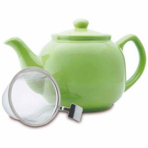 Bule de Cerâmica Shamila com Coador, 1,2 l - Desfrute do chá perfeito com este bule elegante e funcional. Design de qualidade para momentos encantadores.