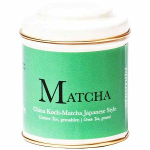 Chá Matcha Chinês Shamila, Estilo Japonês - Lata de 65 g, Qualidade Superior - Compre Online!