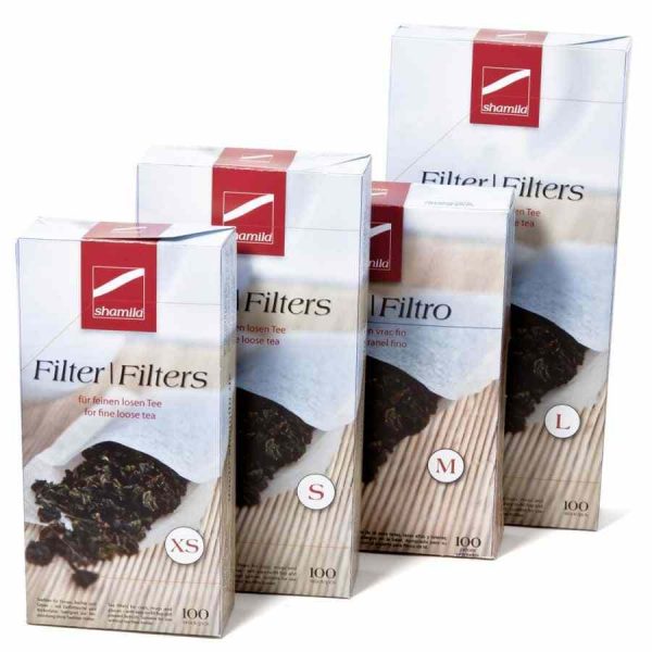 Filtros de chá Shamila em papel de alta qualidade, 100 unidades - Compre online agora!