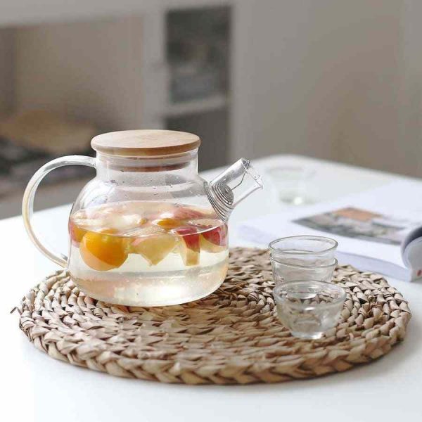 Bule de Vidro Shamila Simplicidade, elegante e funcional para chás aromáticos. Adquira já este produto de alta qualidade!