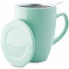 Caneca de Chá Shamila com Filtro e Tampa, 350 ml - Desfrute do seu chá favorito com a elegância desta caneca premium. Ideal para momentos relaxantes!