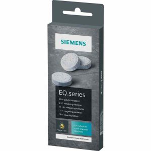 Pastilhas de limpeza Siemens EQ.series para máquina de café, 10 unid. - Limpeza profunda para prolongar vida útil da sua máquina de café. Ideal para manter o sabor puro e fresco do café.