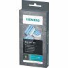 Pastilhas descalcificantes Siemens EQ.series para máquinas de café, 3 unidades - Limpeza profunda e eficaz para prolongar a vida da sua máquina de café. Adequado para Siemens EQ.series. Compre agora!