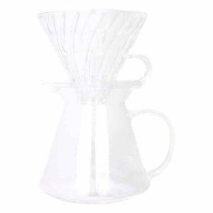 Kit de fabricação de cerveja artesanal Hario V60-02 em vidro de 600 ml para café perfeito em casa. Produto de alta qualidade para comprar online.