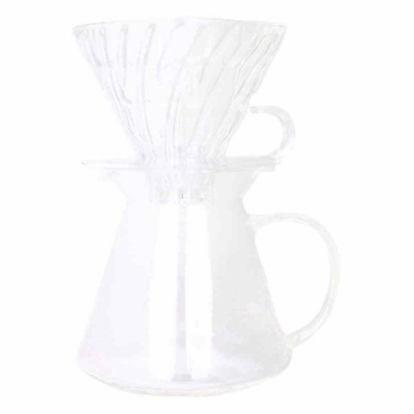 Kit de fabricação de cerveja artesanal Hario V60-02 em vidro de 600 ml para café perfeito em casa. Produto de alta qualidade para comprar online.