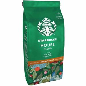 Starbucks House Blend 200g café moído - Sabor intenso e aroma irresistível para os amantes de café. Compre online e desfrute a cada chávena!
