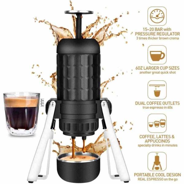 Máquina de café expresso Staresso Pro (Mirage) 2021 - Desfrute do melhor café em casa com esta máquina de qualidade premium. Compre já!