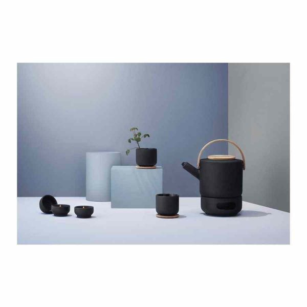 Aquecedor de Bule Stelton Theo - Mantenha a sua bebida quente com estilo! Ideal para chás e cafés. Produto de alta qualidade.