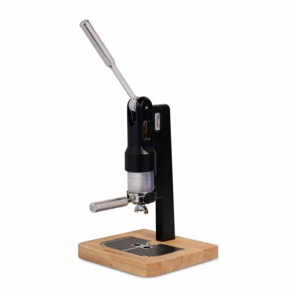 Ferramenta de café expresso Superkop em preto para preparar café de alta qualidade em casa. Acesse já e adquira a sua!