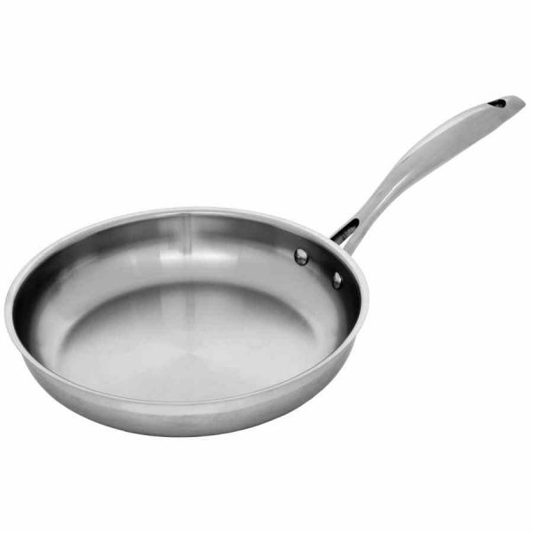 Frigideira de aço premium Swiss Diamond para chefs exigentes. Leve, durável e antiaderente para cozinhar de forma profissional.