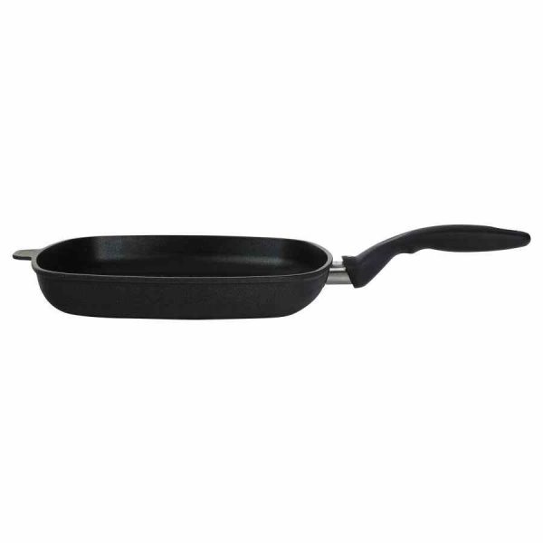 Grelha por indução Swiss Diamond XD Classic+ de 28x28 cm, resistente e durável para grelhados perfeitos em sua cozinha. Compre online!