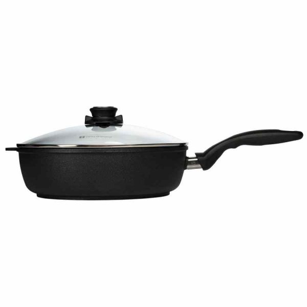 Frigideira Swiss Diamond XD Classic+ por indução 28 cm 4,2 l com tampa - Qualidade Premium para cozinha online.