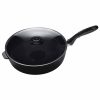 Frigideira Swiss Diamond XD Classic+ por indução com tampa 28 cm / 4,2 l para cozinhar com qualidade e praticidade. Ideal para a sua cozinha!
