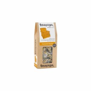 Infusão suave e aromática de camomila da Teapigs | Saquinhos de chá de flores de camomila premium | Chá de qualidade para relaxar | Compre online